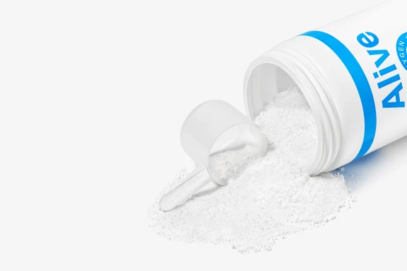 Alive Detergent praf concentrat pentru spălarea ţesăturilor albe şi colorate